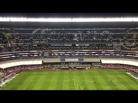 "Hinchada Azul vs Tigres" Barra: La Sangre Azul &bull; Club: Cruz Azul