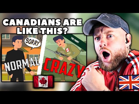 Brit SHOCKED at "Canadians Change When they Hear the Word “War”