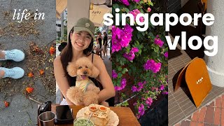 a week of romanticising life in singapore 💌 📹 (a video diary of a girl in her 20s)