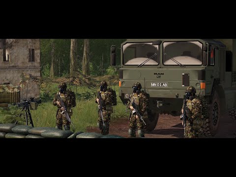 ArmA 3 Zombies - WWZ - British Military outpost