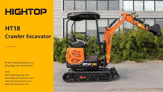 Hightop HT-18U mini excavator for sale - Image 4 | Machineryline New Hightop HT-18U mini excavator | Image 4 - Machineryline