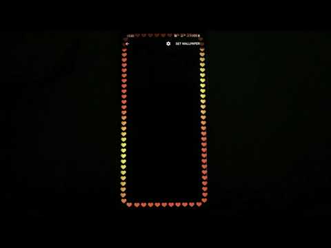 Screen Edge Lighting live wall