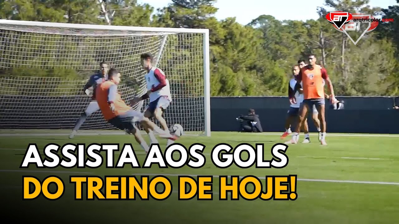 GOLAÇO DE OSCAR E DOIS DE ENZO DÍAZ: Os gols do São Paulo no treino de hoje! | Arquibancada Tricolor
