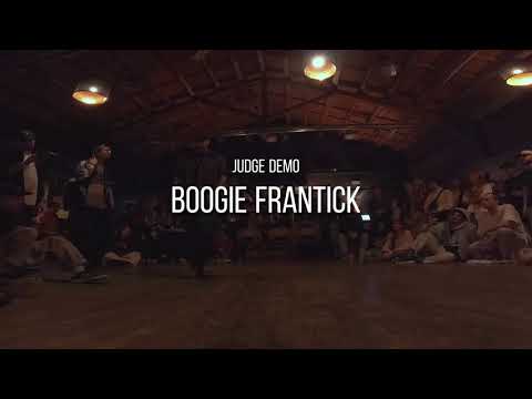 BOOGIE FRANTICK judge demo | KOM TO BATTLE vol.2 | The key of Movement