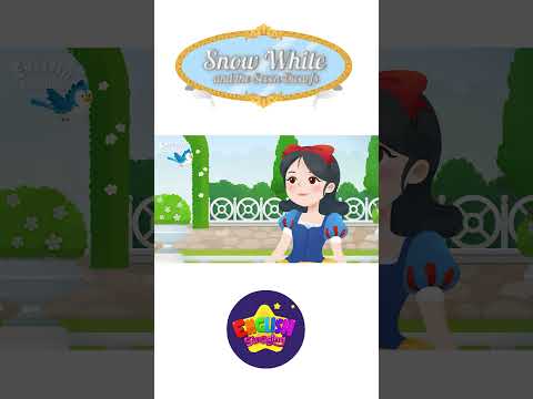 Snow White and the Seven Dwarfs - Fairy tale - English Stories (Reading Books) #shorts