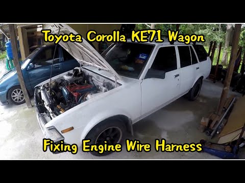 Thumbnail for Fixing Engine Wire Harness Toyota Corolla KE71 Wagon Episode 1 by Toyota, Toyota GR Corolla, Toyota Corolla