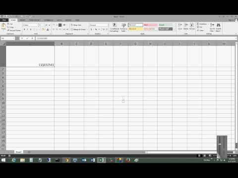 How to cut copy and paste in Microsoft Excel 2013