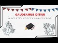Gaudeamus igitur-lagu wisuda (lirik) Gaudeamus igitur-lagu wisuda (lirik)