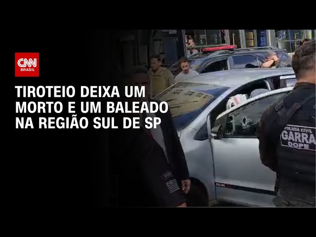 SP: Roubo a residência no Morumbi termina com suspeito morto na Faria Lima | HORA H
