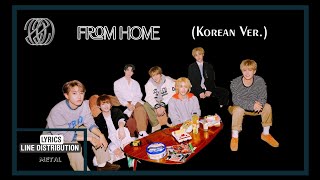 Download lagu NCT U - From Home (Korean Ver.) (Lyrics & Line distribution) mp3