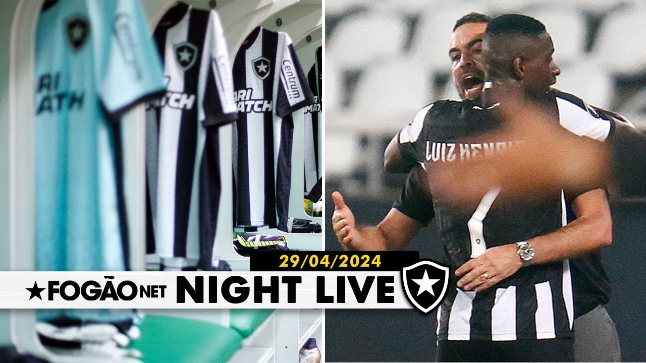 NIGHT LIVE | Nova camisa do Botafogo saindo do forno; Artur Jorge ‘ganha’ elenco