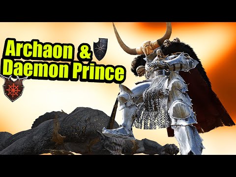 Archaon the EVERCHOSEN and the daemon prince.. the generic clone lord