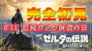 【ゼルダの伝説 ブレスオブザワイルド】#11 ついに最終決戦！厄災ガノンを倒しハイラル王国を救う【生放送】