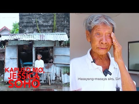 MAAYOS PA KAYA ANG TAGPI-TAGPING BARBERYA NG 80-ANYOS NA SI TATAY PIPING? | Kapuso Mo, Jessica Soho