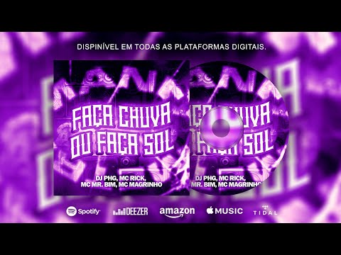 MC Rick, MC Mr. Bim, MC Magrinho - Faça Chuva ou Faça Sol (DJ PHG) (Áudio Oficial)