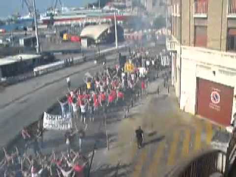 MANIFESTAZIONE ULTRAS ANCONA 28 APRILE 2007