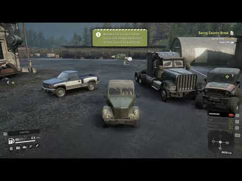 PURE RIDING SOUND OF VINTAGE JEEP (TUZ 166) | POV RIDE :) | SNOW RUNNER