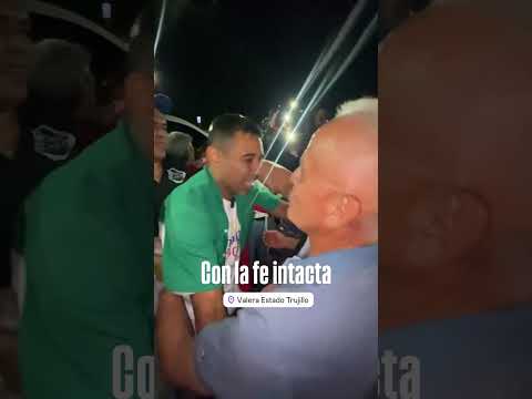 Valera Recibe A Guillermo López 🙏🙇‍♂️🌟 #venezuela #trujillo #💚🤍❤️