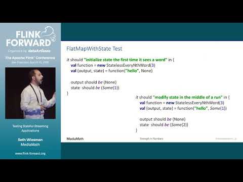 Testing Stateful Streaming Applications - Seth Wiesman