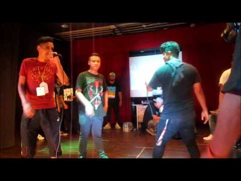 3. Verso vs Jin blacke vs D-vid vs Reos (emparejamientos) Batallas el manicomio