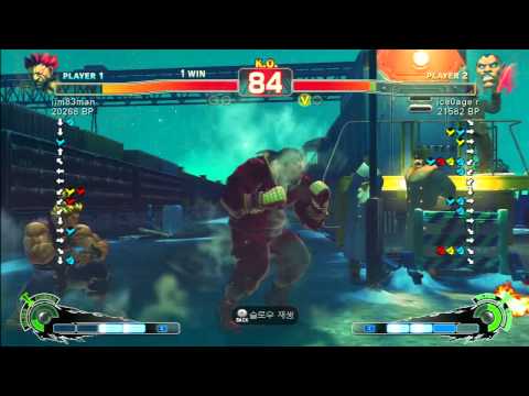 SSF4 iim83man (GO)  vs  ice0age r (BO)  5wins Match (7/9)