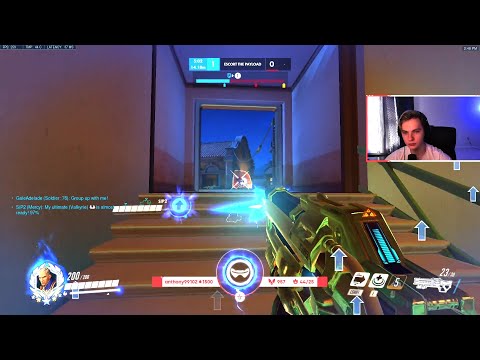 Gale Insane Soldier 76 gameplay - Overwatch Season 33 Top 500