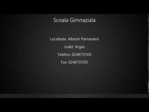 Scoala Gimnaziala Albestii Pamanteni