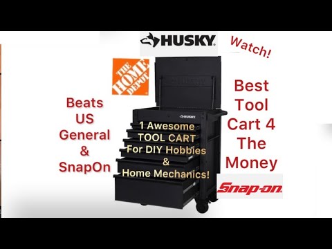 #homedepot #husky 6 Drawer #toolcart The Best Mechanics Tool Cart 4 The $$$