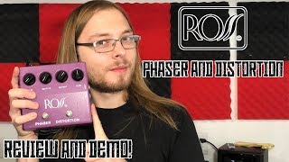 Video thumbnail for Ross Phaser Distortion Pedal Review and Demo | This Thing Rocks! by Jake Tanis