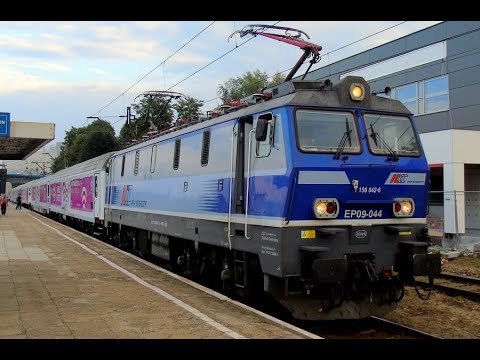 Maszyna EP09-023 PKP IC Linia 61 Ozimek-Kielce Piątkowy live z kolej z sebą i Enlizem