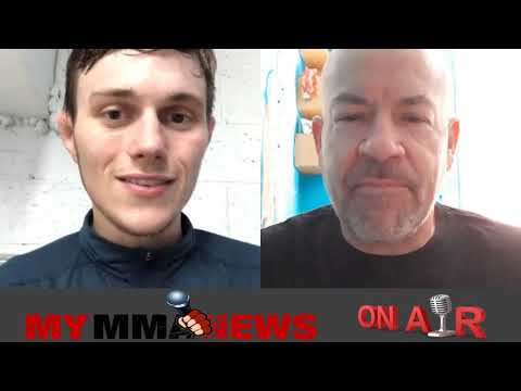 Kyle Hannigan working to improve all of his skillset, prepares for kickboxing at Stellar Fights 45