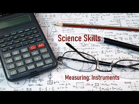 Measuring: Instruments