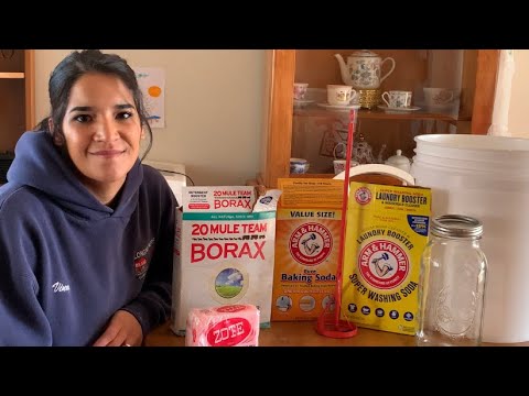 Homemade laundry detergent- Make it make