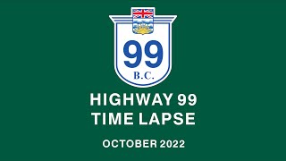 🚗 British Columbia Highway 99 - Time Lapse Experience