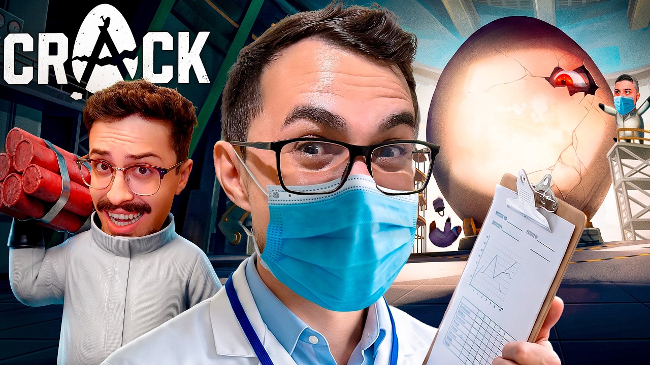 UM SIMULADOR DE DESCASCAR UM OVO COM OS AMIGOS - CRACK