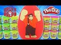 GIANT Ralph EGG SURPRISE Play Doh Disney S Ralph Breaks The Internet Toys Squishies MORE