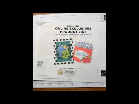 Stampin Up//March 26 Online Exclusives//Stampin' Positioner//Pre-Order//Sneak Peek//Reveal//Unboxing