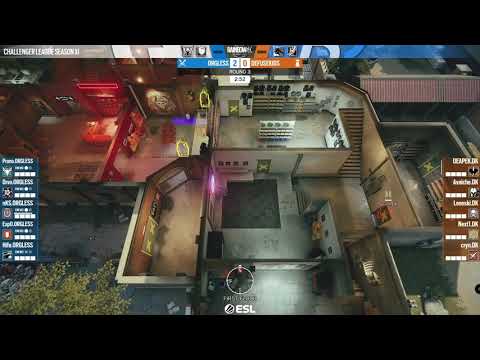 Orgless vs. Defusekids Map 2 | Challengerleague (Esports) | Rainbow Six Siege