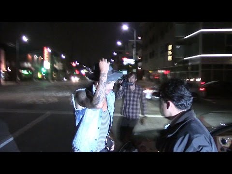 Adam Lambert leaving Nice Guy Nightclub @adamlambert