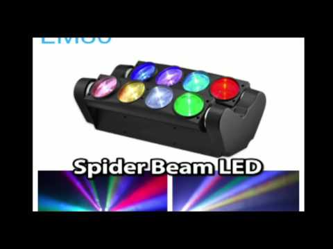8X10W 4in1 LED Beam Spider Light
