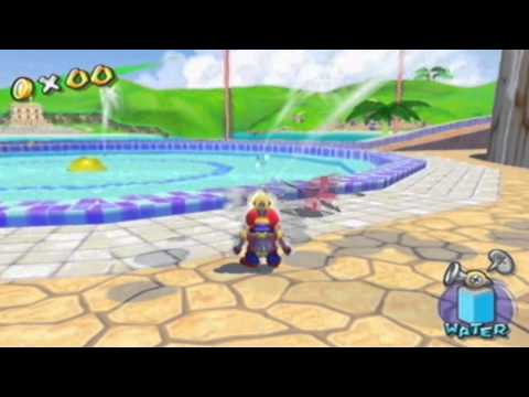 Let's Play Super Mario Sunshine! Shine 59 - Shadow Mario in the Park
