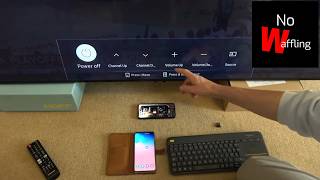 3 WAYS to Use your Samsung 7 Series TV WITHOUT the Remote Control UE65DU7100K - Beginners guide