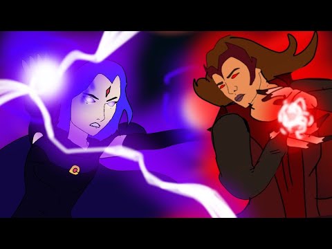 SCARLET WITCH VS RAVEN / Part 1 Animation