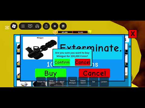 FINALLY GETTING THE MINIGUN IN SAEN (add me on username my name is Sg_tysew) 