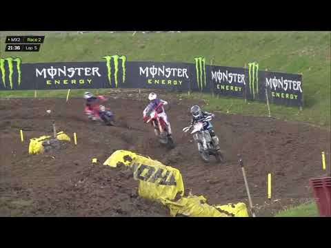 Intense racing in front of MX2 Race 2! #MXGPEurope