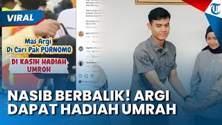 Nasib Berbalik! Diisukan Dipecat gegara Tumbler, Argi Dihadiahi Umrah oleh Pak Purnomo Polisi Baik