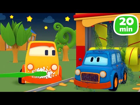 Schlaue Autos Kompilation - lehrreicher Zeichentrick für Kinder. Clever Cars Cartoon