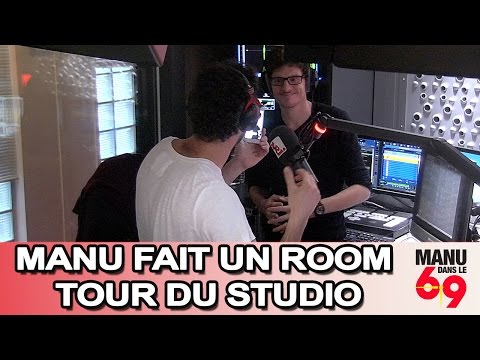 Manu dans le 6/9 - Ce matin, Manu vous a fait découvrir le studio en direct vidéo !