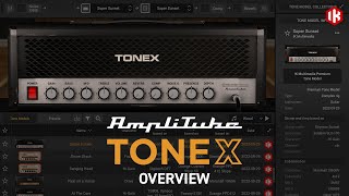 AmpliTube TONEX Available Now - AI Machine Modeled tone creator, player, browser