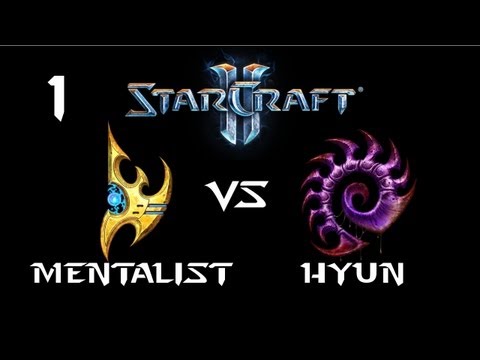 StarCraft 2 - mentalist [P] vs HyuN [Z] G1 (Commentary)
